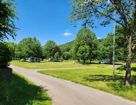 Camper plekken op Camp Diekirch