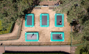 Recreatie- en Natuurpark Keiheuvel trampolines spelen kinderen